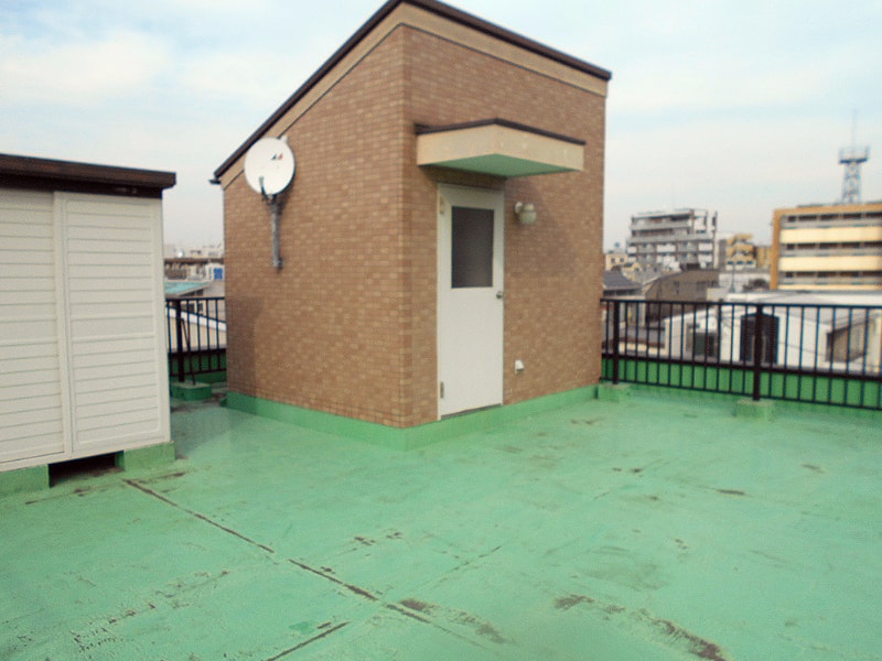 防水工事　施工前写真