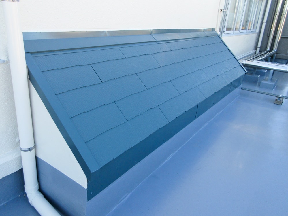 （株）エクスト　屋根塗装工事　施工完了