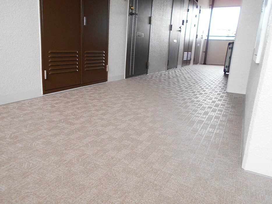 共用廊下改修工事　施工完了写真